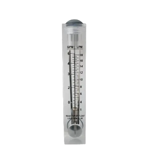 [D-CT-FLO-218-01] Panel Type Rotameter LZM-15Z 0.5-5GPM/2–18 LPM HUPO